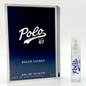 ❤️ 4 for $25 Ralph Lauren Polo 67 Mini Travel Vial New on Card